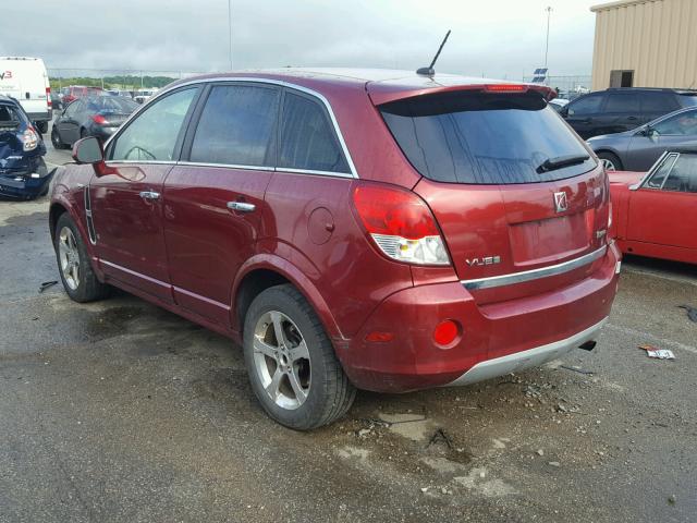 3GSCL93Z69S520863 - 2009 SATURN VUE HYBRID RED photo 3