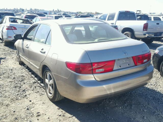 JHMCM56455C005403 - 2005 HONDA ACCORD LX TAN photo 3