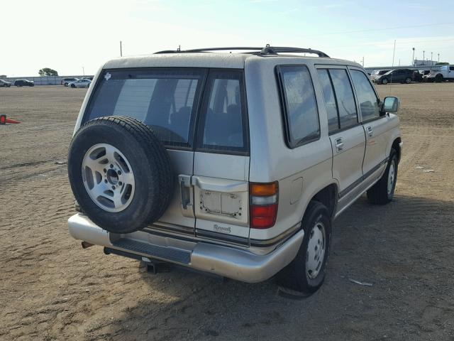 JACDH58V8R7912577 - 1994 ISUZU TROOPER S SILVER photo 4