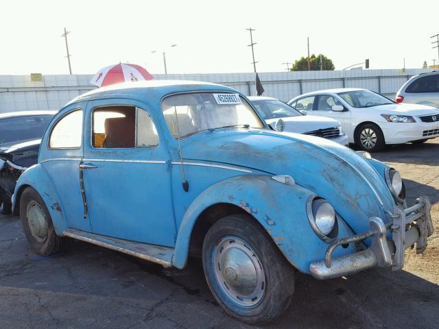 00000000003508441 - 1962 VOLKSWAGEN BUG BLUE photo 1