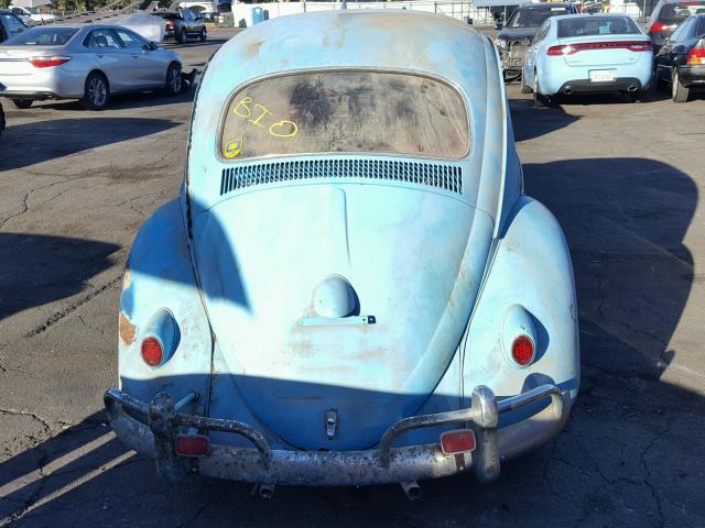 00000000003508441 - 1962 VOLKSWAGEN BUG BLUE photo 10