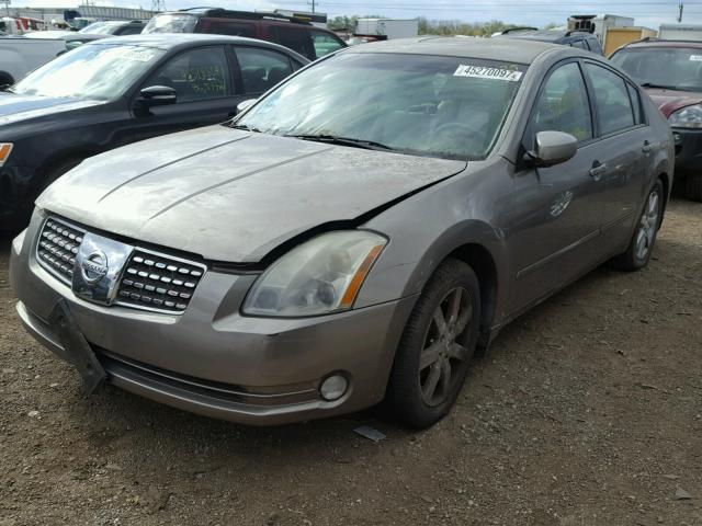 1N4BA41E46C800143 - 2006 NISSAN MAXIMA SE GRAY photo 2