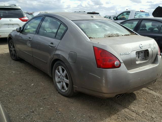 1N4BA41E46C800143 - 2006 NISSAN MAXIMA SE GRAY photo 3