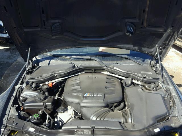 WBSKG9C56BE367550 - 2011 BMW M3 BLACK photo 7