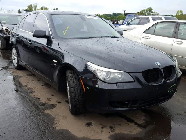 WBANV1C57AC156831 - 2010 BMW 528 XI BLACK photo 1