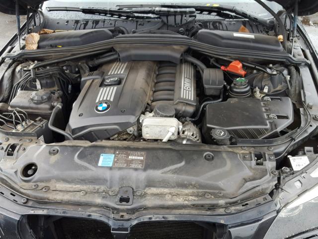 WBANV1C57AC156831 - 2010 BMW 528 XI BLACK photo 7