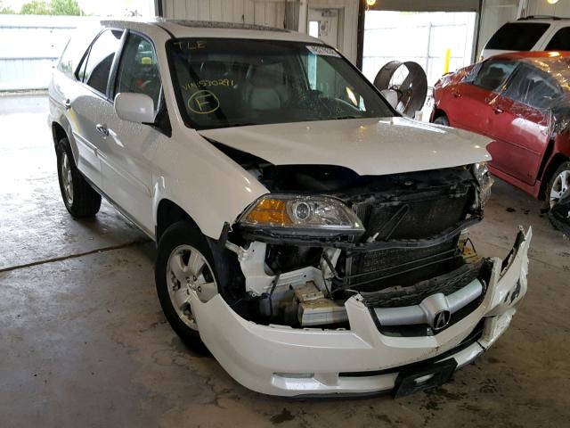 2HNYD18296H530291 - 2006 ACURA MDX WHITE photo 1