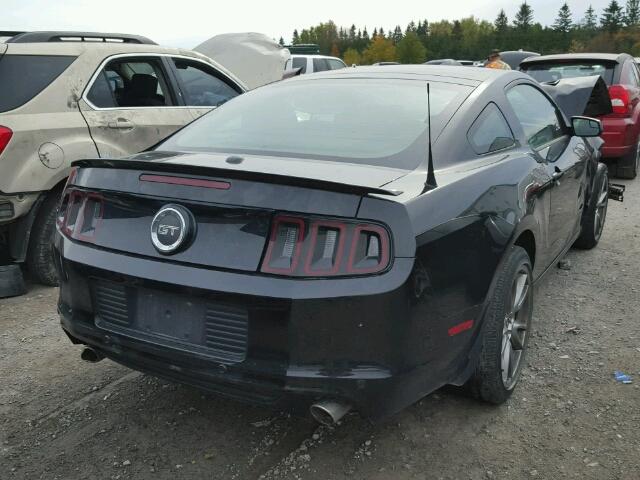 1ZVBP8CF5E5224911 - 2014 FORD MUSTANG GT BLACK photo 4