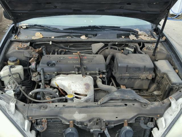 4T1BE32KX2U010455 - 2002 TOYOTA CAMRY LE შავი ფოტო 7