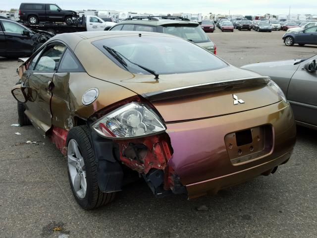 4A3AK24F97E003286 - 2007 MITSUBISHI ECLIPSE GS TWO TONE photo 3