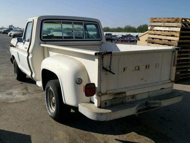 F10GRCA2212 - 1978 FORD F100 CUSTM WHITE photo 3