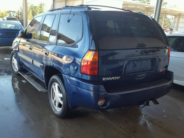 1GKDS13S832255958 - 2003 GMC ENVOY BLUE photo 3