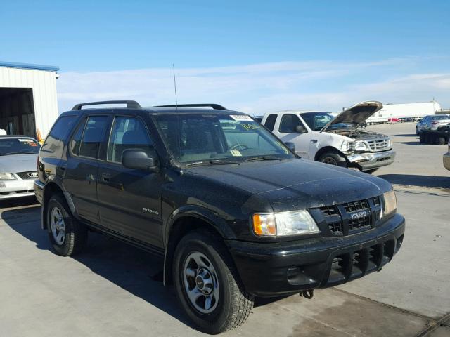 4S2DM58W334305635 - 2003 ISUZU RODEO S BLACK photo 1