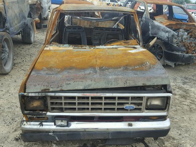 1FTCR10T0JUD38429 - 1988 FORD RANGER BURN photo 9