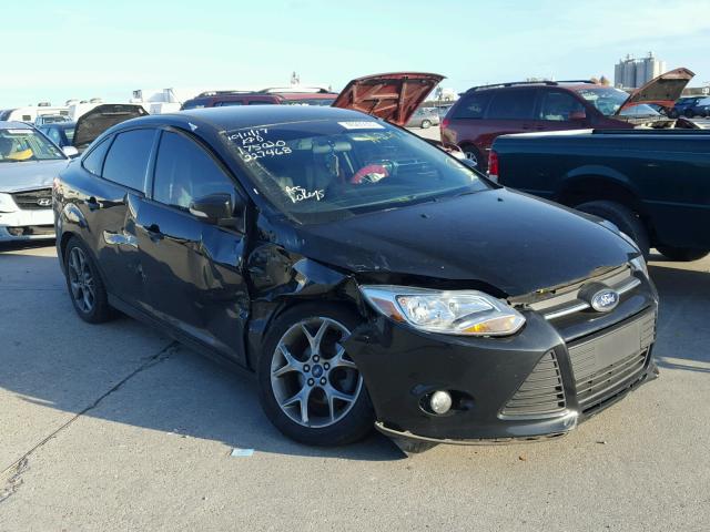 1FADP3F26EL227468 - 2014 FORD FOCUS BLACK photo 1