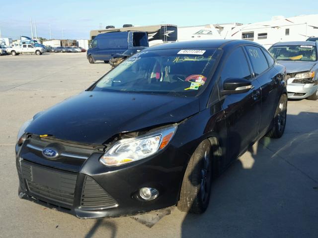 1FADP3F26EL227468 - 2014 FORD FOCUS BLACK photo 2