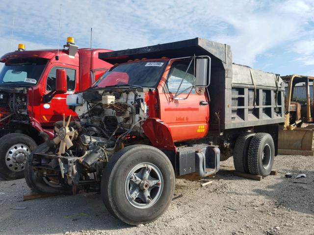 1GDL7H1M7MJ508261 - 1991 GMC TOPKICK C7 RED photo 2