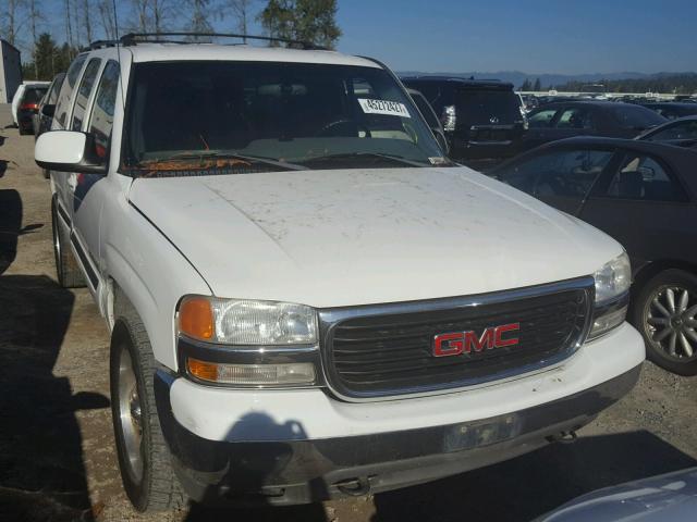 3GKEC16T91G240850 - 2001 GMC YUKON XL C WHITE photo 1