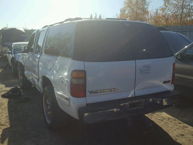 3GKEC16T91G240850 - 2001 GMC YUKON XL C WHITE photo 3