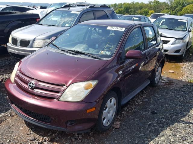 JTKKT624040064508 - 2004 TOYOTA SCION XA იასამნისფერი ფოტო 2