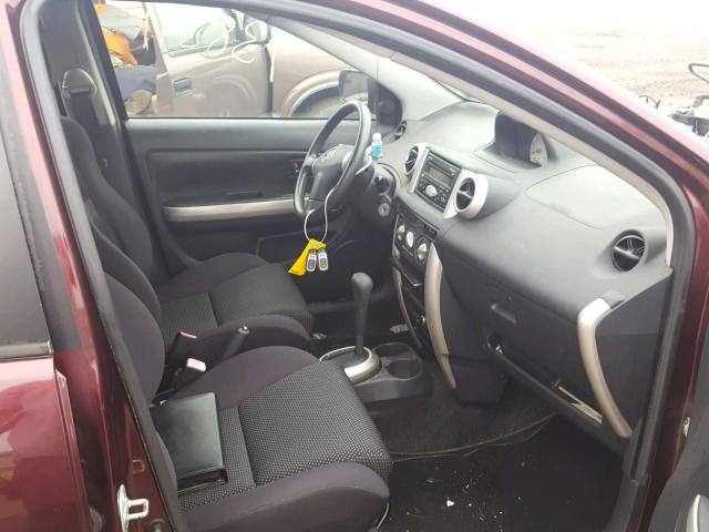 JTKKT624040064508 - 2004 TOYOTA SCION XA იასამნისფერი ფოტო 5