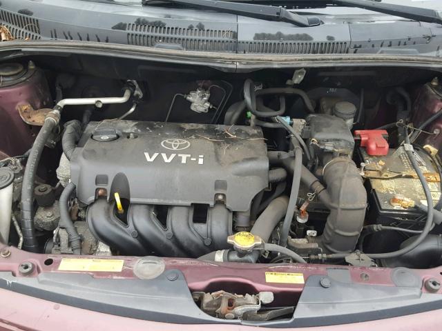 JTKKT624040064508 - 2004 TOYOTA SCION XA იასამნისფერი ფოტო 7