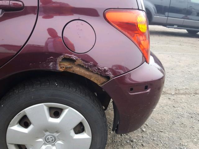 JTKKT624040064508 - 2004 TOYOTA SCION XA იასამნისფერი ფოტო 9