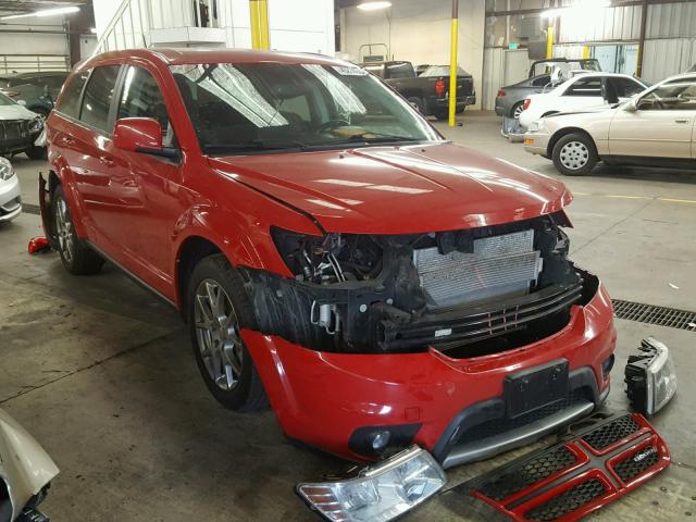 3C4PDDEG7DT541913 - 2013 DODGE JOURNEY R/ RED photo 1