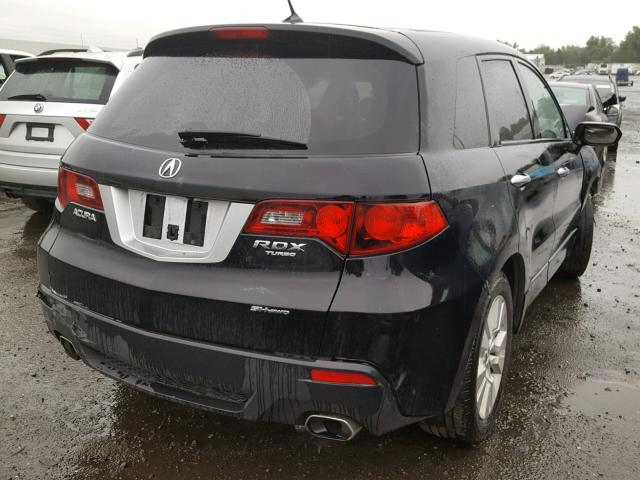 5J8TB1H24CA004667 - 2012 ACURA RDX BLACK photo 4