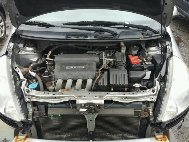 JHMGD37617S051163 - 2007 HONDA FIT S 灰色 照片 7
