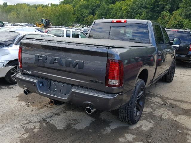 1C6RR7UT9HS754614 - 2017 RAM 1500 SPORT GRAY photo 4