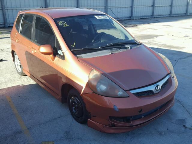 JHMGD38677S043504 - 2007 HONDA FIT S 橙色 照片 1