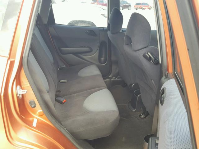 JHMGD38677S043504 - 2007 HONDA FIT S 橙色 照片 6