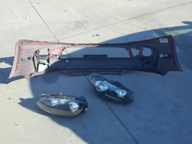 WVWDB7AJ6DW133604 - 2013 VOLKSWAGEN GOLF RED photo 9