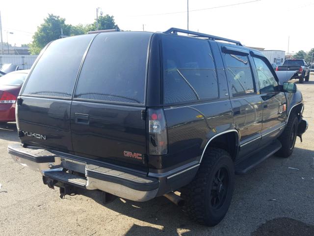 1GKEK13R5XJ762202 - 1999 GMC DENALI BLACK photo 4