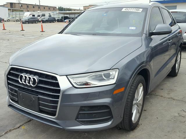 WA1BFCFS9GR013198 - 2016 AUDI Q3 PREMIUM GRAY photo 2