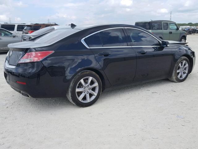 19UUA8F55DA017765 - 2013 ACURA TL TECH Սև լուսանկար 4