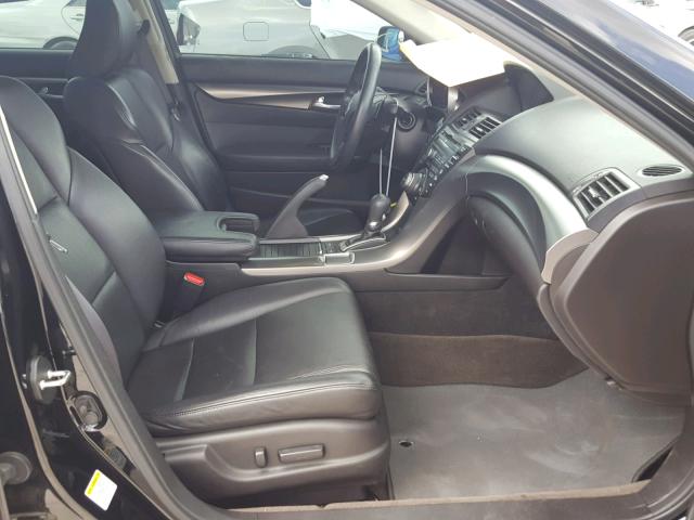 19UUA8F55DA017765 - 2013 ACURA TL TECH Սև լուսանկար 5