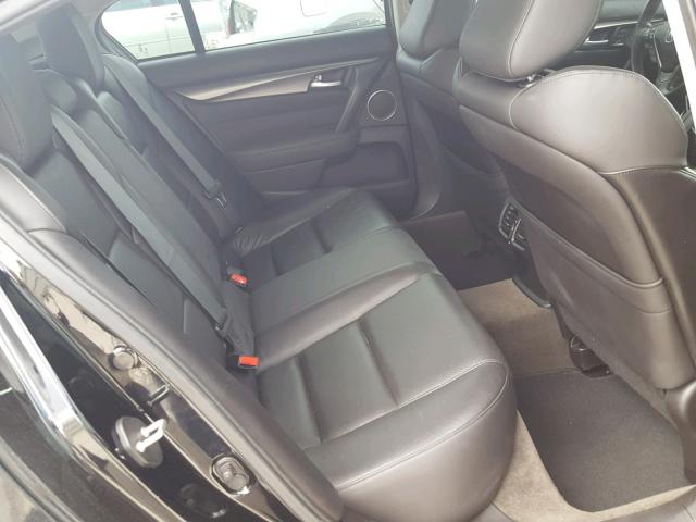 19UUA8F55DA017765 - 2013 ACURA TL TECH Սև լուսանկար 6