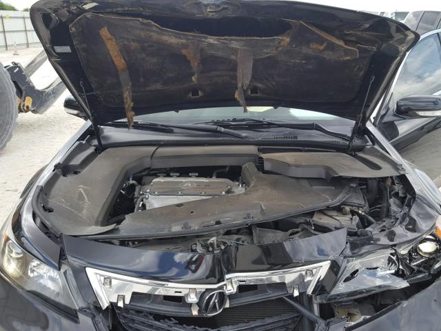 19UUA8F55DA017765 - 2013 ACURA TL TECH Սև լուսանկար 7