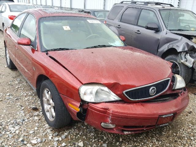 1MEFM55S8YA628690 - 2000 MERCURY SABLE LS P RED photo 1