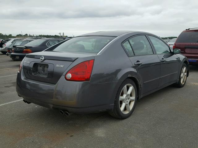 1N4BA41EX6C839688 - 2006 NISSAN MAXIMA SE GRAY photo 4