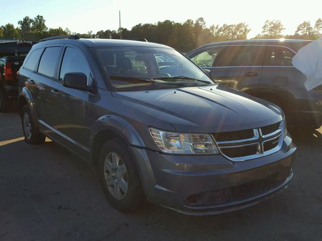 3C4PDCAB3CT167674 - 2012 DODGE JOURNEY SE GRAY photo 1