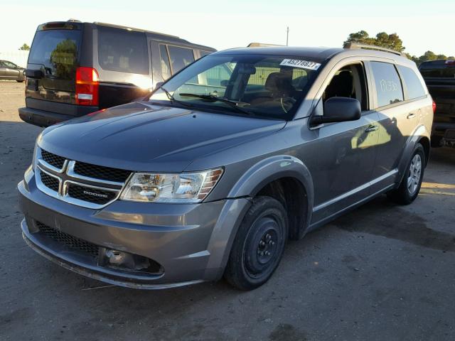 3C4PDCAB3CT167674 - 2012 DODGE JOURNEY SE GRAY photo 2