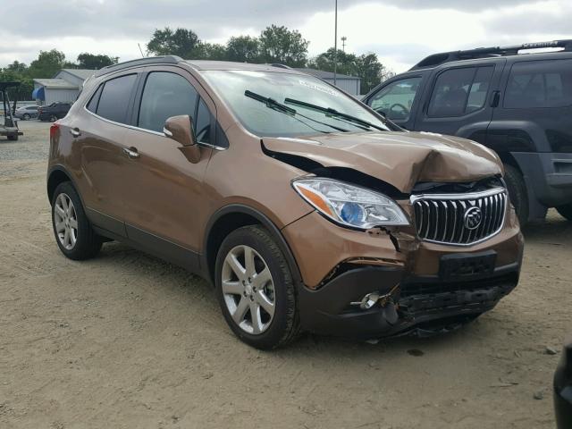 KL4CJHSB1GB550291 - 2016 BUICK ENCORE PRE BROWN photo 1