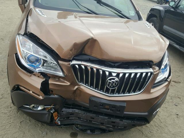 KL4CJHSB1GB550291 - 2016 BUICK ENCORE PRE BROWN photo 7