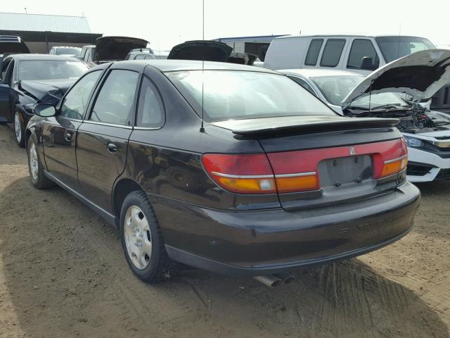 1G8JW52R3YY678762 - 2000 SATURN LS2 BLACK photo 3