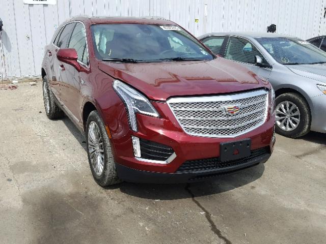 1GYKNDRS4JZ241833 - 2018 CADILLAC XT5 LUXURY RED photo 1