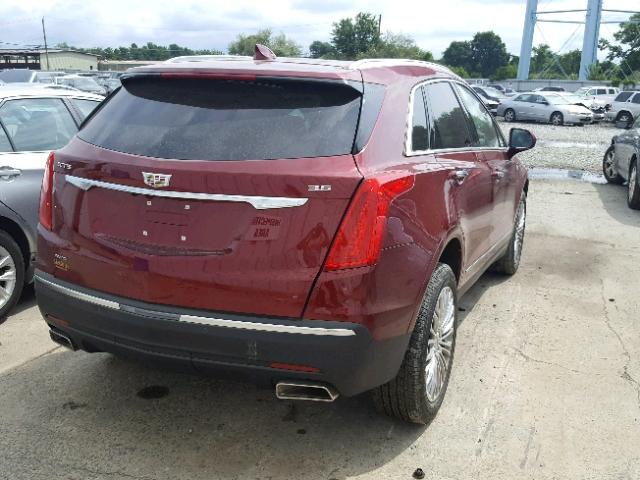 1GYKNDRS4JZ241833 - 2018 CADILLAC XT5 LUXURY RED photo 4