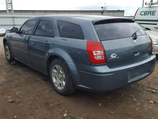 2D4FV48T35H692925 - 2005 DODGE MAGNUM SE GRAY photo 3